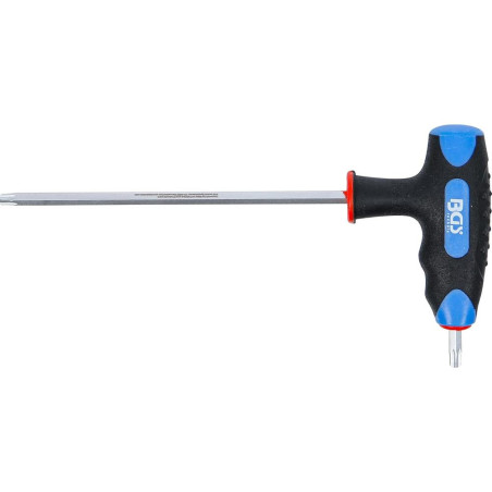Tournevis à Poignée en T Profil Torx T27 - 19,5 cm - Précision et Confort d Utilisation - BGS