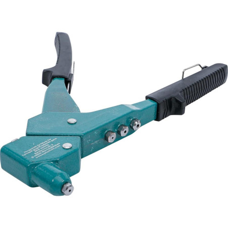 Pince à Riveter 285 mm - 2,4 / 3,2 / 4,0 / 4,8 mm - Acier, Précise et Ergonomique - D-Work