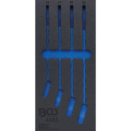 Insert de Servante d Atelier 1/3 Vide - 40,5x3x19 cm - Compatible Art. 4028 - Organisation et Gain de Place - BGS