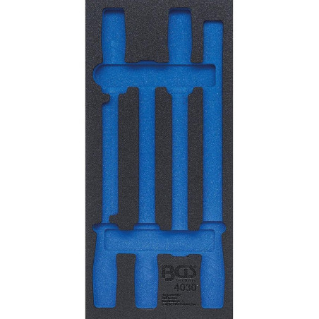 Insert de Servante d Atelier 1/3 Vide - 192x48x404 mm - Compatible Art. 4030 - Organisation et Gain de Place - BGS