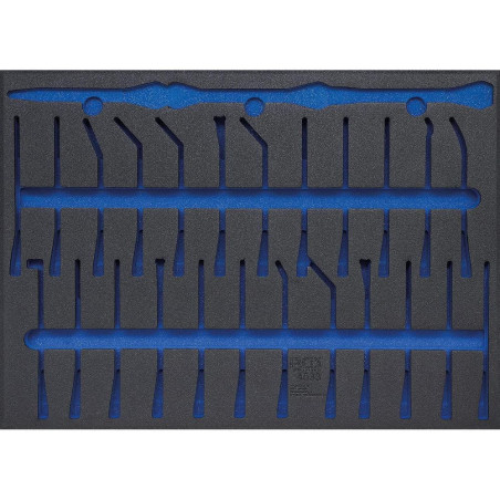 Insert de Servante d Atelier 3/3 - 27 pcs Jeu de Coins Nylon - Pro - D-Work