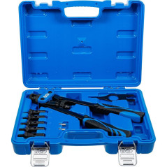 Jeu de Pinces pour Écrous Rivets M3-M8 - 7 Pièces - Outils Précis et Polyvalents - BGS