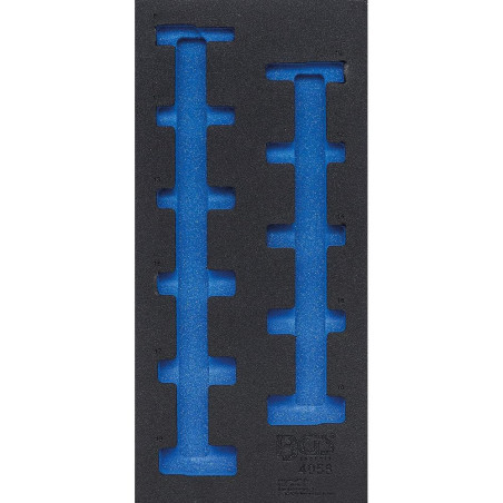 Insert de Servante d Atelier 1/3 Vide - 19,1x3,9x41,3 cm - Compatible Servante 4058 - Organisation et Gain de Place - BGS