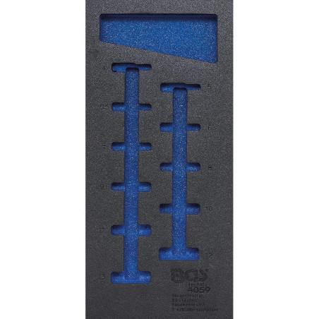 Insert de Servante d Atelier 1/3 Vide - 11x3x40,5 cm - Compatible Servante 4059 - Organisation et Gain de Place - BGS