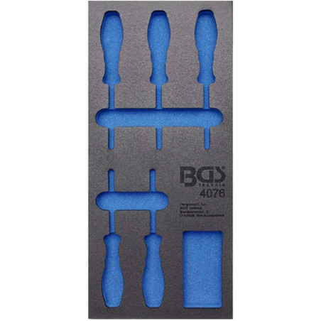 Insert de Servante d Atelier 1/3 Vide - 19,7x4,4x40,6 cm - Compatible Art. 4076 - Organisation et Praticité - BGS