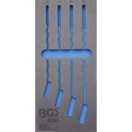 Insert de Servante d Atelier 1/3 Vide - 20,3x6x43,1 cm - Compatible Art. 4083 - Organisation et Praticité - BGS