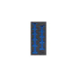 Insert de Servante d Atelier 1/3 Vide - 20x3.7x41.3 cm - Polypropylène Robuste - Organisation et Rangement Efficace - BGS