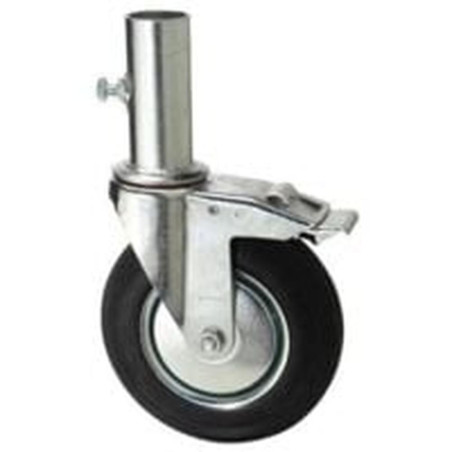 Roulette de Direction pour Servante d Atelier - Dimensions 22,5x11,4x23,2 cm - Poids 1,228 kg - Qualité Professionnelle - BGS
