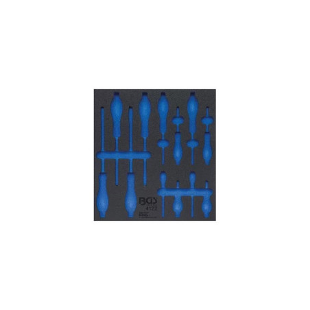Insert de Servante d Atelier 2/3 Vide - Dimensions 38,5x41,5x4,5 cm - Compatible Art. 4122 - Organisation et Praticité - BGS
