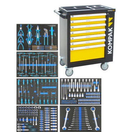 Insert de Servante d Atelier 1/3 Vide - 19,3x4,3x41,1 cm - Compatible Art. 4125 - Organisation et Gain de Place - BGS