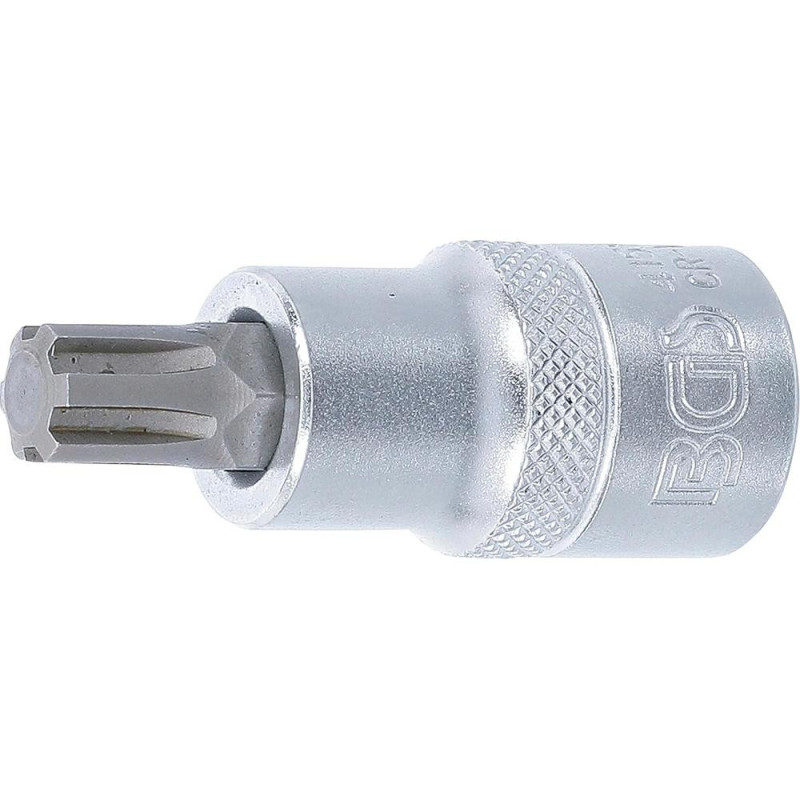 Douille à Embouts 12,5 mm (1/2 ) Profil Cannelé M10 Précision et Robustesse - BGS