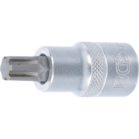 Douille à Embouts 12,5 mm (1/2 ) Profil Cannelé M10 Précision et Robustesse - BGS