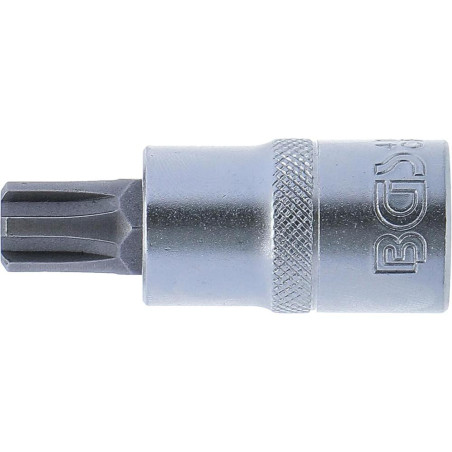 Douille à Embouts 12,5 mm (1/2 ) Profil Cannelé M12 - Précision et Robustesse - BGS
