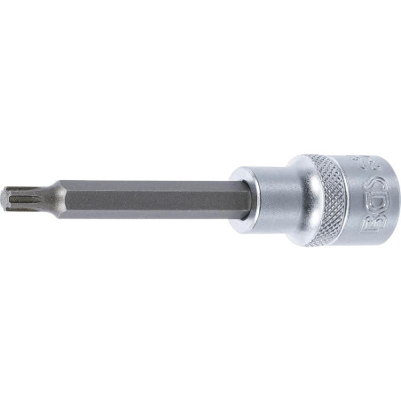Douilles à Embouts 100 mm - 12,5 mm (1/2 ), Profil Cannelé - Pour RIBE, Précision et Robustesse - BGS