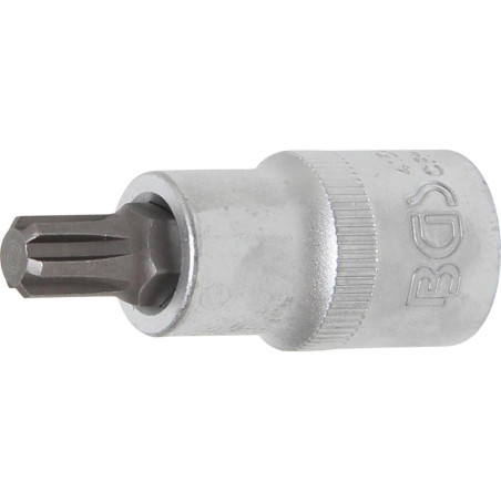 Douille à Embouts 140 mm - 12,5 mm (1/2 ) Profil Cannelé - Compatible RIBE - BGS
