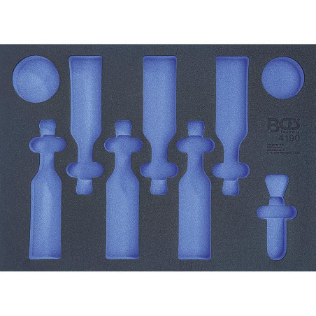 Insert de Servante d Atelier 3/3 Vide - 40,5x4,5x57 cm - Pour Cannettes, Chips, Cacahuètes et Ouvre-Bouteille - Organisati - BGS