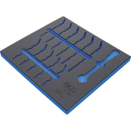Insert de Servante d Atelier 2/3 Vide - Dimensions 38,1x41,3x3,8 cm - Compatible Art. 4195 - Organisation Optimale - BGS
