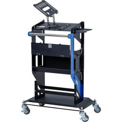 Table de Diagnostic Mobile - 52 x 13 x 98,5 cm - Structure Robuste et Mobilité Optimale, Acier - D-Work