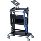 Table de Diagnostic Mobile - 52 x 13 x 98,5 cm - Structure Robuste et Mobilité Optimale, Acier - D-Work Table de Diagnostic Mobile - 52 x 13 x 98,5 cm - Structure Robuste et Mobilité Optimale, Acier - D-Work