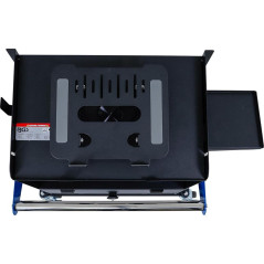 Table de Diagnostic Mobile - 52 x 13 x 98,5 cm - Structure Robuste et Mobilité Optimale, Acier - D-Work