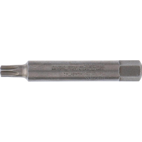Embout T40 Torx 10 mm (3/8 ) - Longueur 75 mm - - Précision et Durabilité - BGS