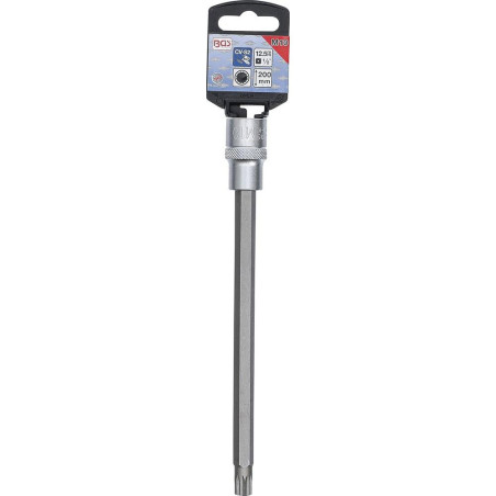 Douille à Embouts 200 mm - 12,5 mm (1/2 ), Denture Multiple Intérieure XZN - Précision et Robustesse - BGS