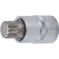Douille à Embouts 200 mm - 12,5 mm (1/2), Denture Multiple Intérieure XZN - Précision et Robustesse - D-Work