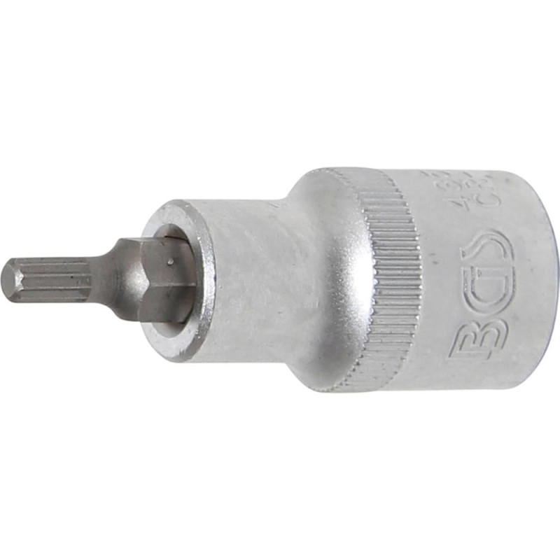 Douille à Embouts 12,5 mm (1/2 ) - Denture Multiple Intérieure XZN M5 - Précision et Robustesse - BGS