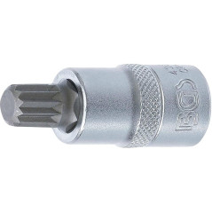 Douille à Embouts 12,5 mm (1/2) - Denture Multiple Intérieure XZN M5 - Précision et Robustesse - D-Work