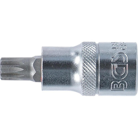Douille à Embouts 12,5 mm (1/2) - Denture Multiple Intérieure XZN M10 - Précision et Robustesse - D-Work