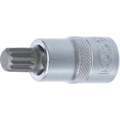 Douille à Embouts 12,5 mm (1/2) - Denture Multiple Intérieure XZN M12 - Précision et Robustesse - D-Work