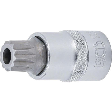 Douille à Embouts 12,5 mm (1/2 ) - Denture Multiple Intérieure XZN, Perçage M16 - Précision et Robustesse - BGS