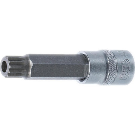 Douille à Embouts 100 mm - 12,5 mm (1/2), Denture Multiple Intérieure XZN, Perçage M16 - Précision et Robustesse - D-Work