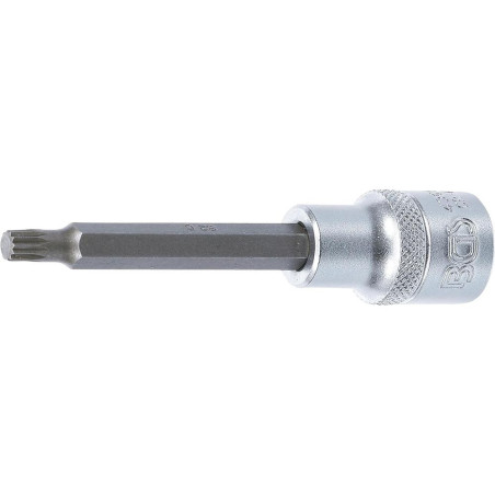 Douille à Embouts 100 mm - 12,5 mm (1/2) Denture Multiple Intérieure XZN M6 - Précision et Robustesse - D-Work