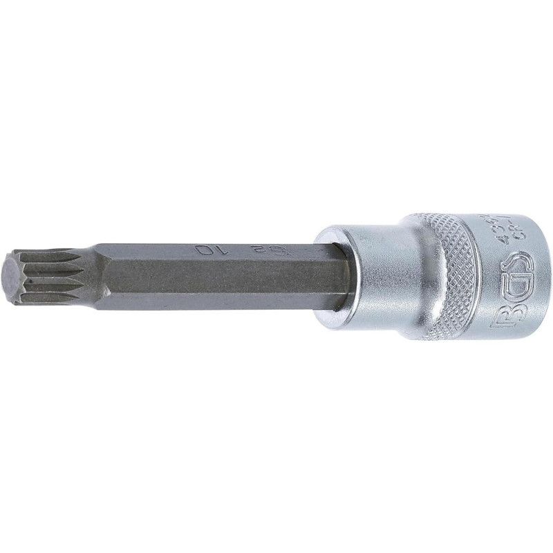 Douille à Embouts 100 mm - 12,5 mm (1/2) Denture Multiple Intérieure XZN - Précision et Robustesse - D-Work Douille à Embouts 100 mm - 12,5 mm (1/2) Denture Multiple Intérieure XZN - Précision et Robustesse - D-Work