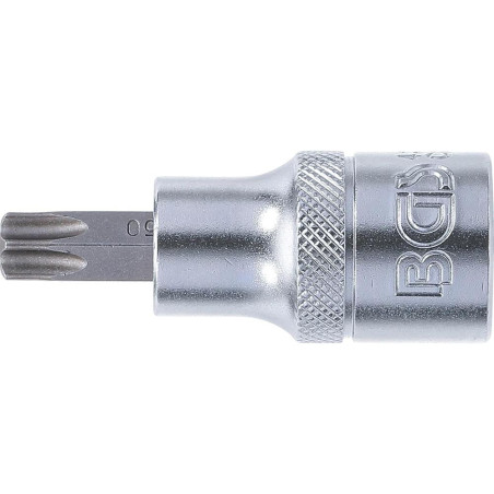 Douille à Embouts 12,5 mm (1/2 ) Profil Torx T50 - - Précision et Robustesse - BGS
