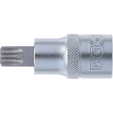 Douille à Embouts 12,5 mm (1/2 ) Profil T Torx T55 - - Précision et Durabilité - BGS