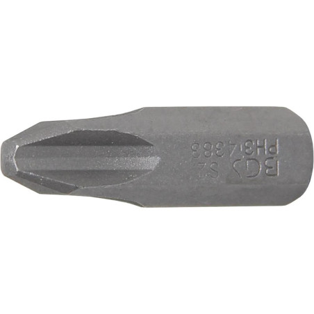 Embout Cruciforme PH3 8 mm x 30 mm - Précision et Durabilité, Acier - D-Work
