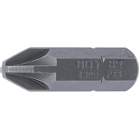 Embout Cruciforme PZ3 8 mm x 30 mm - Précision et Durabilité, Acier, Pro - D-Work