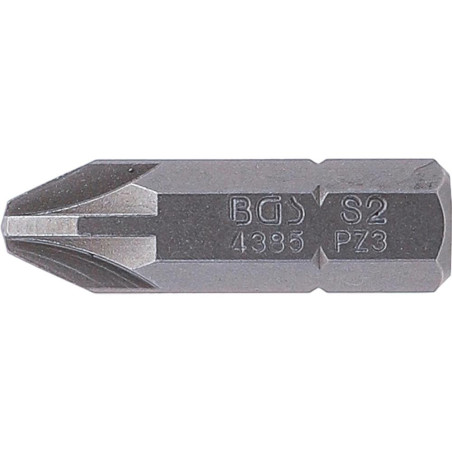 Embout Cruciforme PZ3 8 mm x 30 mm - - Précision et Durabilité - BGS