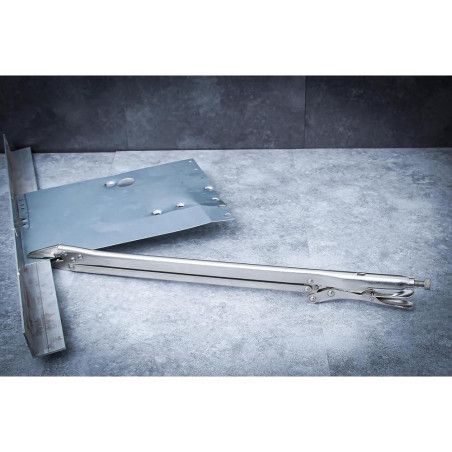 Pinces Étau Longs Becs 500 mm - Acier, Précision et Robustesse - - BGS