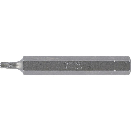 Embout Torx T20 10 mm x 75 mm - Profil T, Précision et Durabilité - Acier - D-Work
