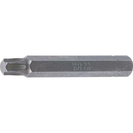Embout Torx T50 10 mm x 75 mm - Profil T, Haute Précision, Acier - D-Work