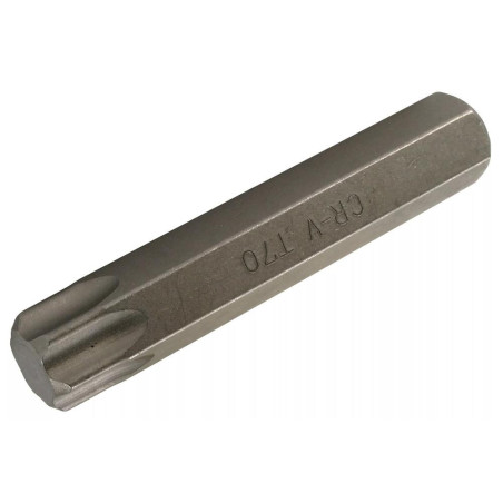 Embout T70 Torx 14 mm - L. 80 mm - Précision et Durabilité, Acier - D-Work
