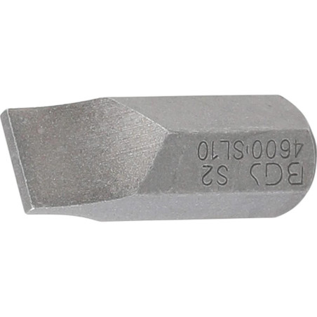Embout Plat 10 mm (3/8) - L. 30 mm - Précision et Robustesse, Acier, Pro - D-Work