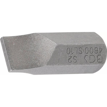 Embout Plat 10 mm (3/8 ) - Longueur 30 mm - - Précision et Robustesse - BGS