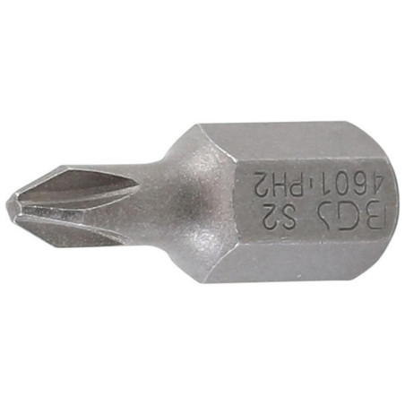 Embout Cruciforme PH2 10 mm (3/8 ) - Longueur 30 mm - - Précision et Durabilité - BGS