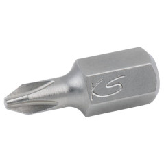 Embout Cruciforme PH2 10 mm (3/8 ) - Longueur 30 mm - - Précision et Durabilité - BGS