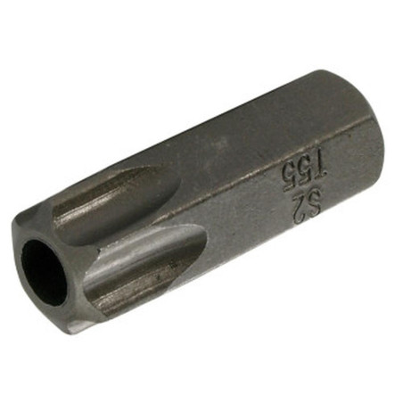 Embout Torx T10 30 mm x 10 mm (3/8\ ) - Profil T avec Perçage - Précision et Durabilité - BGS