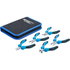Jeu de Pinces Mini Électronique 5 Pièces - Précision et Maniabilité - BGS